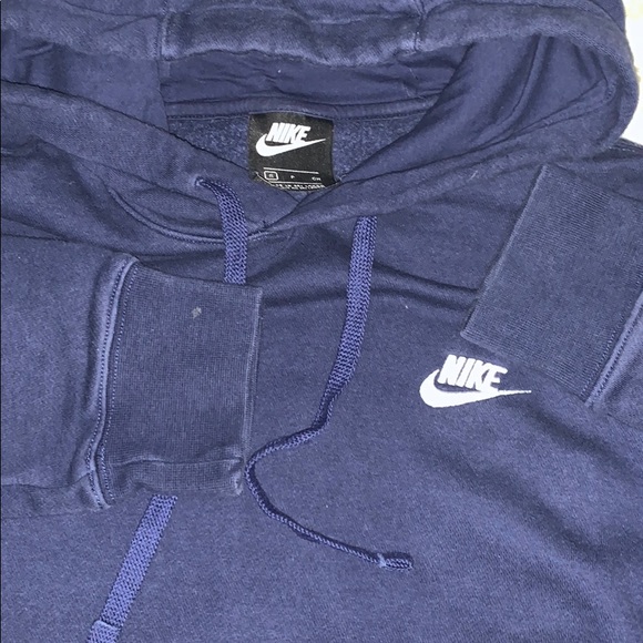 NAVY NIKE HOODIE - Picture 2 of 3